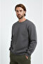 Dark Smoked Men's Crew Neck Sweatshirt 3 Thread (Soft Fabric) - 8