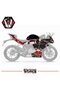 Cfmoto 250Sr Fairing Sticker Katana Girl Motorcycle Fairing Model Ready Kit - 2