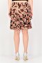 Women Paisley Pattern Mini Skirt, Multicolor - 2