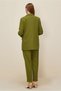 Kruvaze Collared Pants Suit 30540 - 4