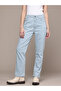 Women Straight Fit Solid Blue Jeans