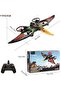 RC Aeroplane 2.4GHz Remote Controlled Dinosaur Plane with Night Light (Red) - 7