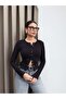 Long Sleeve Front Snap Blouse - 2