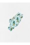 Boys' 100% Cotton Combed Fabric Green Dinosaur Rocket Patterned Long Sleeve Seasonal Pajama Set - 6