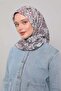 وشاح ناعم بنمط البرسيم البنفسجي - 3
