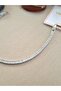 Premium Baguette Zircon Stone Waterway Steel Bracelet Modern Design - 3