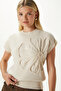 Roman Süzene Detail Cream Knitwear Sweater - 2