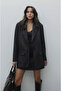 Bitter Brown Suede Jacket Dress Set - 242467