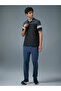 Men Slim Fit Color Block Pique Polo - 3