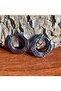 Vintage Style Interlocking 316L Stainless Steel Tarnish-Free Earrings Pair - 5
