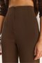 Women's Bitter Brown High Waist Fileto Detailed Pocketed Wide Leg Pants 1003 60283580 - 7