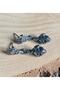 Claw Skull Snake Design Nail Model 316L Stainless Tarnish-Free Steel Earrings Pair - 3