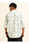 Men Green All Over Print Casual Shirt - 4