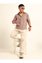 Men Purple Classic Casual Shirt - 7