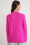 6849 Women's Seamless Stand Collar Knitwear Sweater Fuchsia - 6