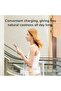 Handheld Portable USB Rechargeable Fan (Beige) - 6