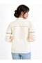 Long Sleeve Cotton Blouse with Schiffli and lace Detail - 4