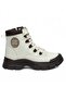 Cnx Beige Brown Fur Winter Non-Slip Sole Women's Boots