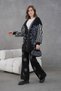 Women's Beaded Embroidered Wide-Fit Knit Cardigan and Pants Top and Bottom Set - 4