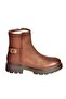 V674420409 Tan Thick Soled Women's Boots with Fur Inside - 5