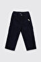Baby Boy Velvet Navy Blue Trousers