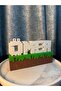 İsme Özel Minecraft Blok Dekor 4 -5 Harf - 3