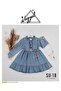 فستان من الدنيم + حقيبة - 2