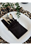 2Li Lune Ruffled Linen 3-Compartment Cutlery Case