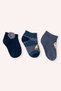 Boy's 3-Piece Booties Socks Set - 2