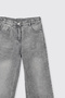 Girl's Gray Jeans - 5
