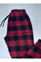 Soft Textured Comfortable Fit Winter Unisex Flannel Pajama Pants Burgundy - the New Face of Comfortable Style - 4