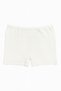 Girl's Ribbed Shorts Set of 6 |   Multi-Colored Summer Basic Casual Cotton Knitted Shorts - 2
