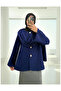 Winter Felt Jacket with Shawl Detail