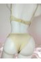 Beige Color Bra Set with Supportive Gathering – Stylish and Comfortable to Wear - 2