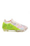 White Neon Green Sock-Lace Men's Football Boots Mk-252-153 m - 2