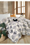 Double-Sided, Jacquard Patterned, 5-Layer, Filled Muslin Blanket, Multi-Purpose Blanket, 220 X 240 cm - 4