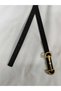 Long buckle gold women's belt thin pants belt dress belt shirt belt - 3