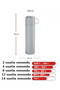 500 ml Stainless Steel Thermos with Cup Double Layer Heat Insulated Hot and Cold Beverage Storage - 5