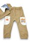 Baby Boy Transitional Animals Detailed Inflatable Vest Set 6-9-12-18 Months Old 3-Piece Baby Set - 6