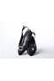 3 cm Black Satin Stone Back Open Heeled Women's Shoes - 2