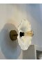 Avf Flower Design Modern Wired Wall Lamp - Antique Gold - 2