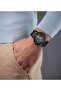 Cyclone 42mm Men's Automatic Black/Silver Dial with Black Silicon - 5