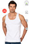 Özkan 12423 Men's 97% Cotton Camisole Ribbed Thick Strap Combed Cotton Undershirt Flexible Soft