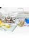 4-Piece Glass Condiment Set 195ml with Rack Organizer - 2