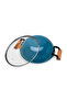 Wok Seagreen 28cm/4LTR with Glass Lid Enamelled Lightweight Cast Iron with Non-stick Coating - 4