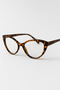 Lyra Leopard Frame Popular Blue Light Protection Blue Block Transparent Screen Glasses – Thin Cat Eye Women - 6