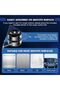 Electric Vacuum Magnetic Suction Phone Mount, 360 Rotatable Car Magnetic Phone Holder (Silver Upgrad - 6
