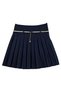 Girl's Black Long Sleeve Ataturk Black Pleated Performance Skirt April 23 October 29 November 10 Performance - 5
