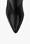 Women's Alessi Black Leather Zipper Detailed Boots - 6