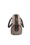 Coffee Yellow - Brown Plaid Line Square Women's Handbag Sp1091 - 4